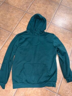 NFINITY Men's Teal Green Hooded Pullover